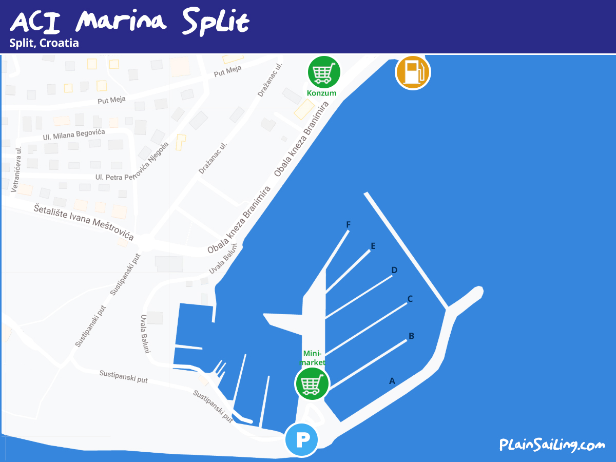 ACI Marina, Split