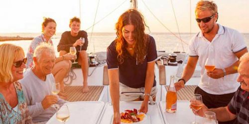 Chartering with a Hostess or Chef  