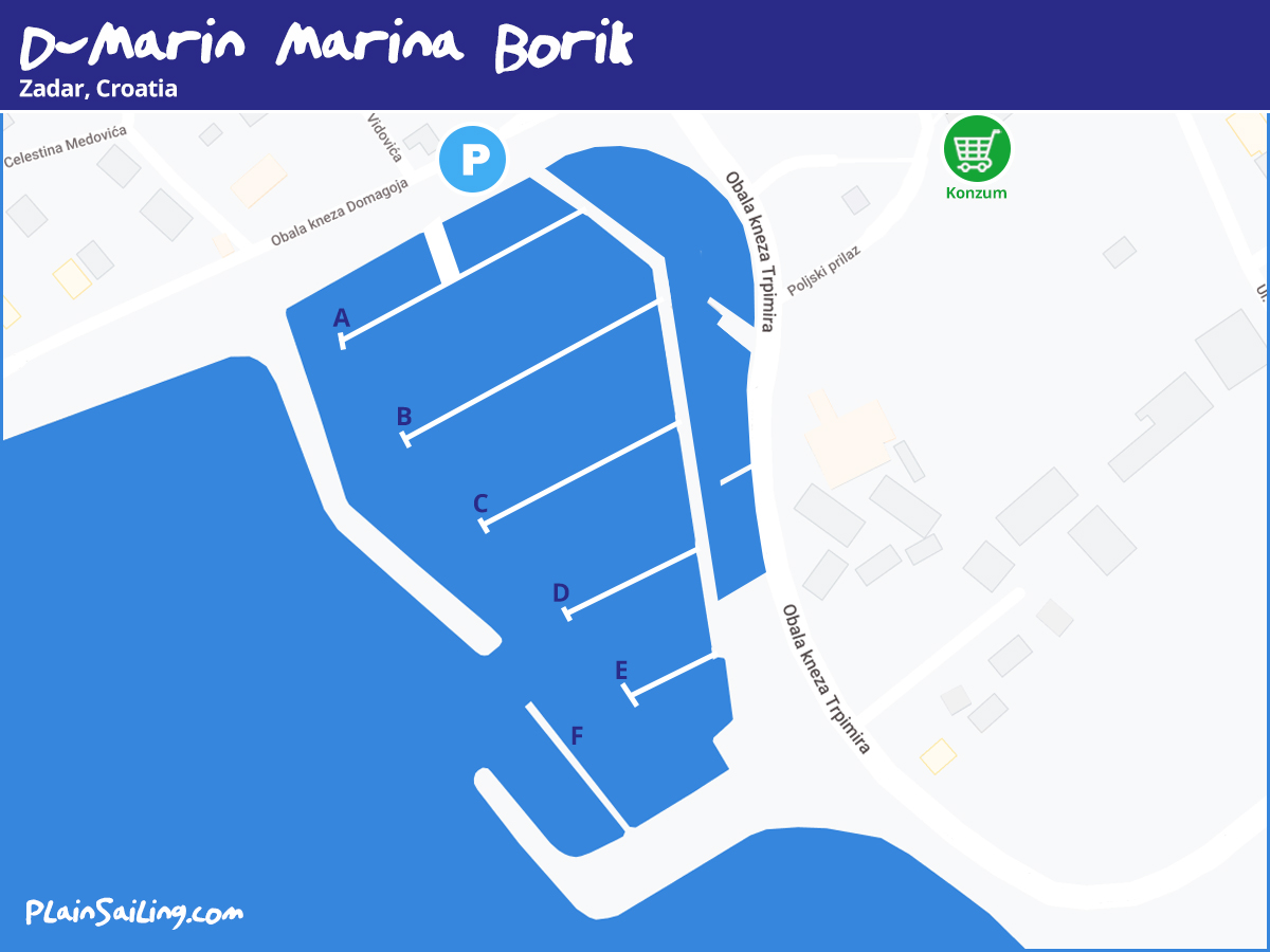 D-Marin Borik, Zadar