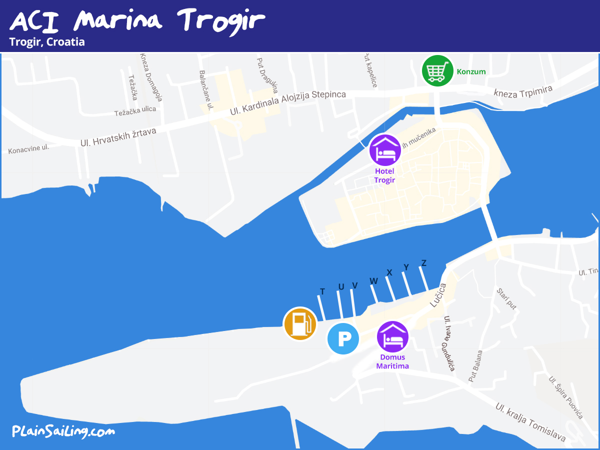 ACI Marina, Trogir