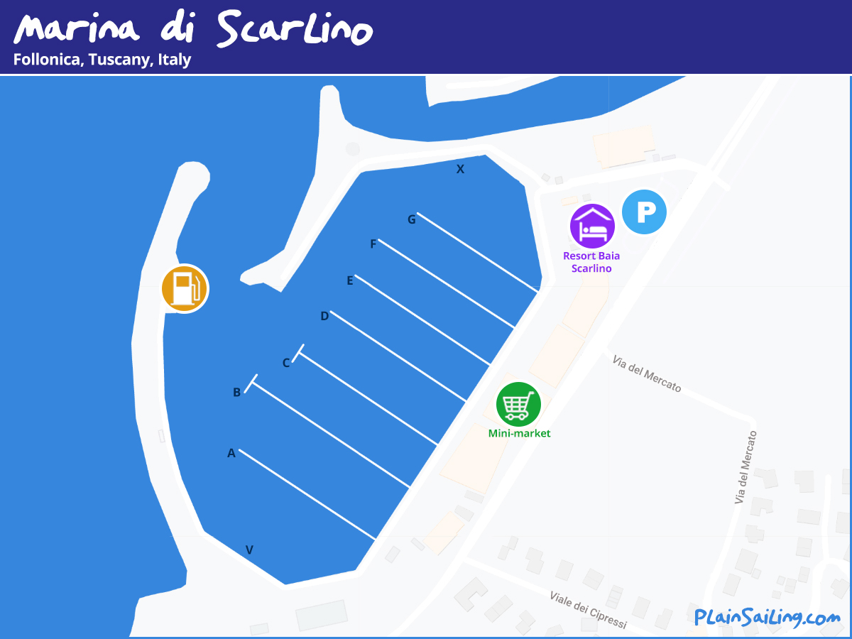 Marina di Scarlino, Follonica