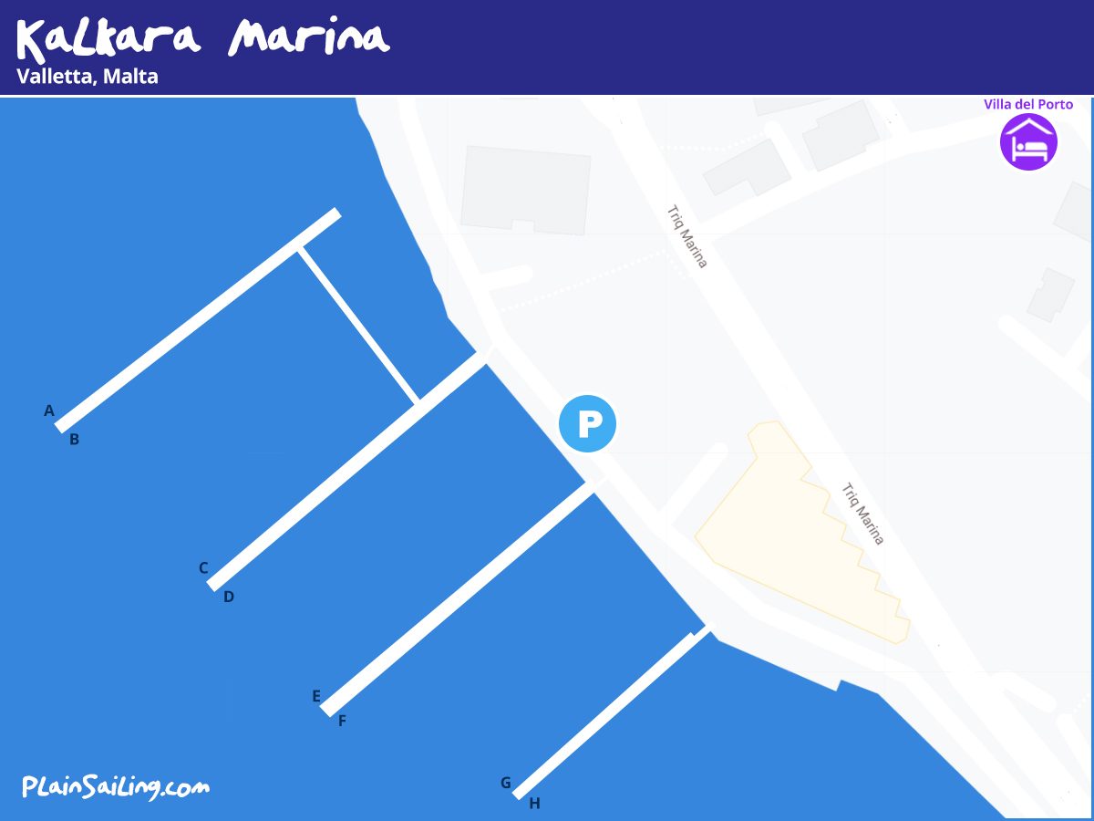 Kalkara Marina, Valletta