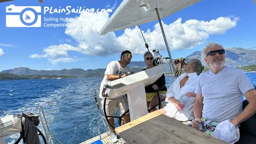 Enjoying Sailing in the Sunshine (Patrick Bellew)