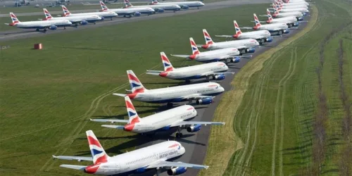 Grounded planes