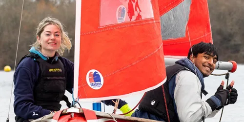 Dinghy sailing