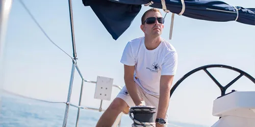 Skipper at work