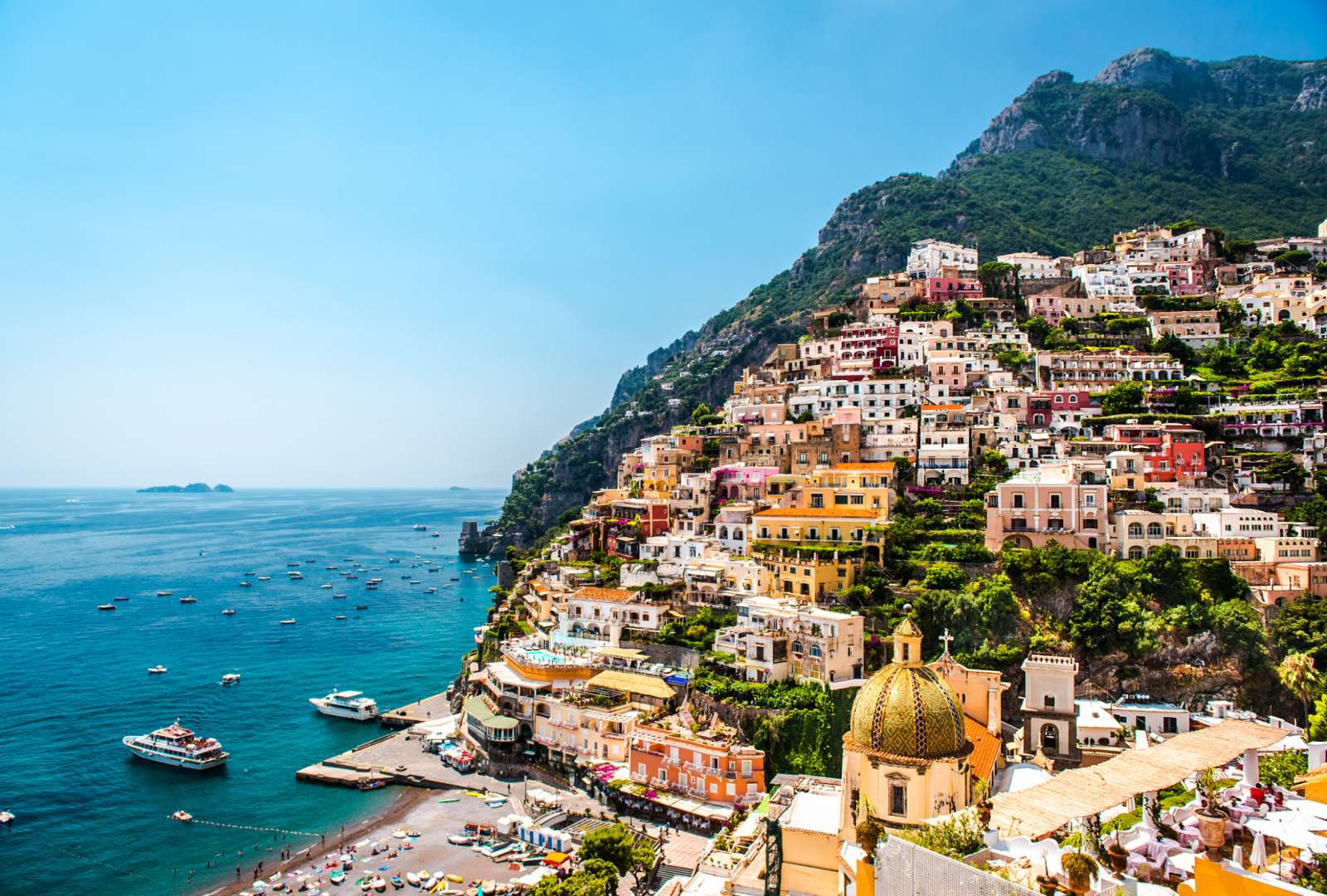 Sail the Amalfi coast from Salerno