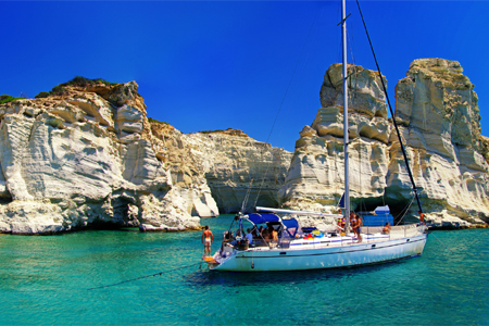 Sailing in Greece