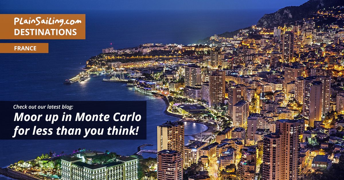 You don't need to be a millionaire to moor up in Monte Carlo! 