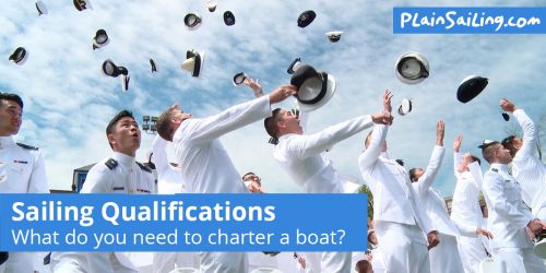 Minimum qualifications for bareboat chartering