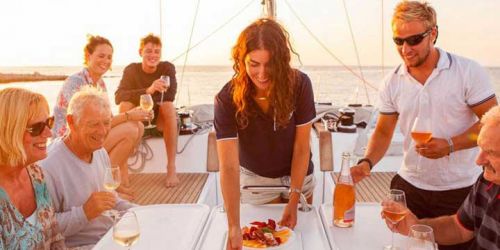 Chartering with a Hostess or Chef 