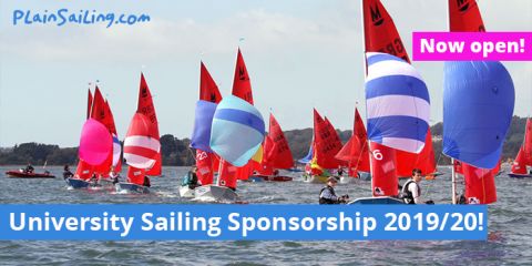 Uni Sailing Sponsorship - Now open!