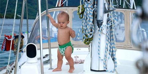 Sailing with a baby: YES you can!