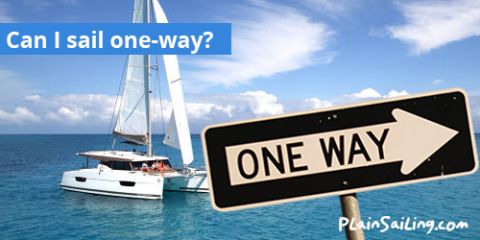 Can I sail one-way?