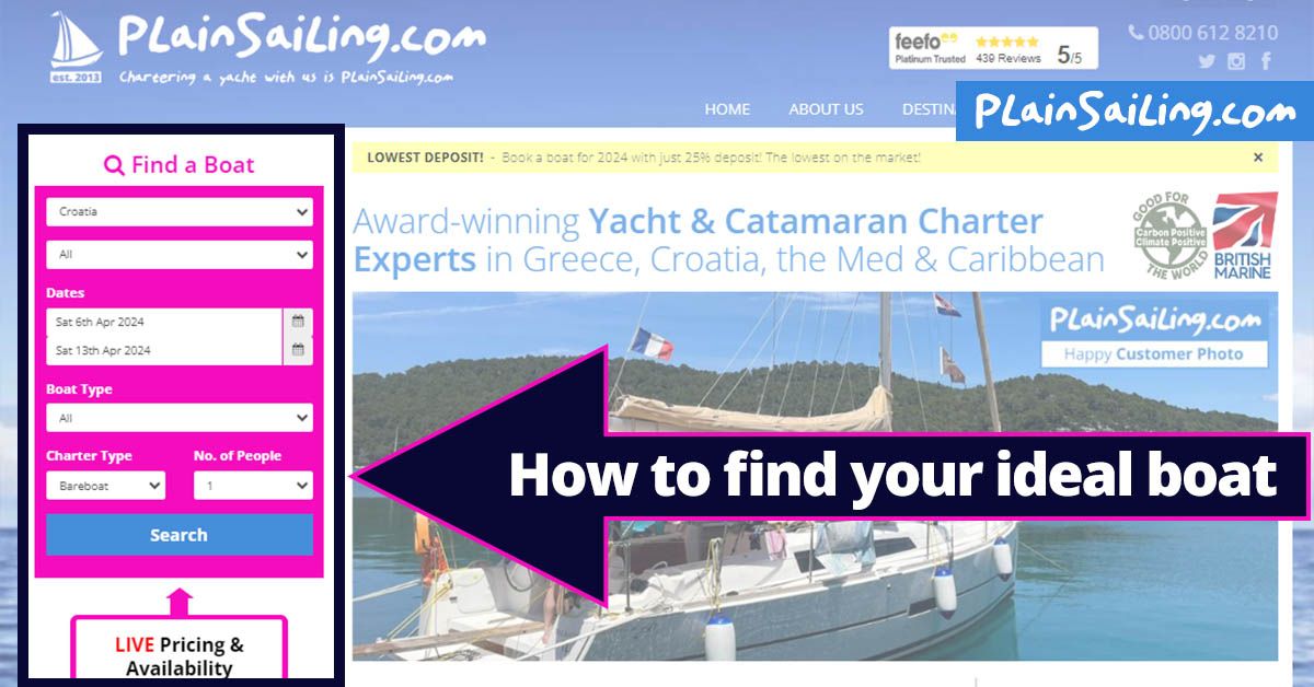 How to search for your ideal boat