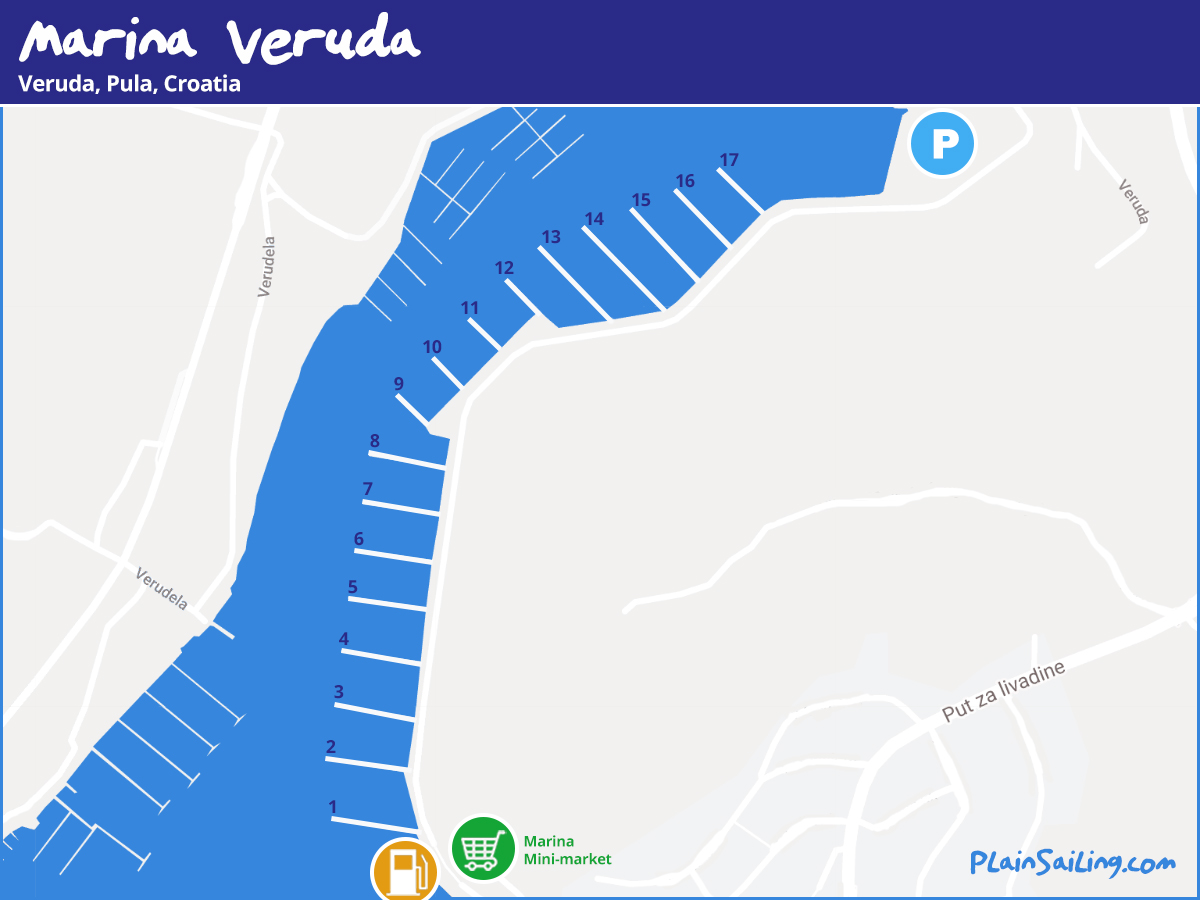 Marina Veruda, Pula