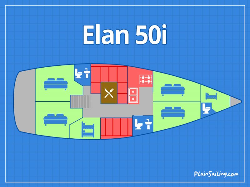 Floor Image of Elan 50 impression