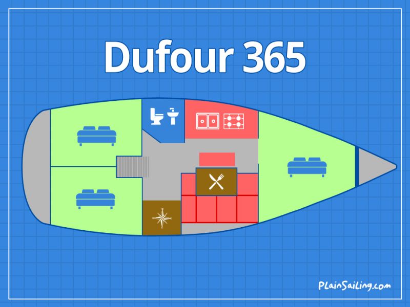 Floor Image of Dufour 365