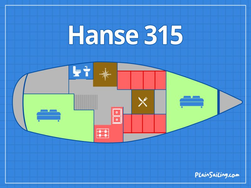 Floor Image of Hanse 315