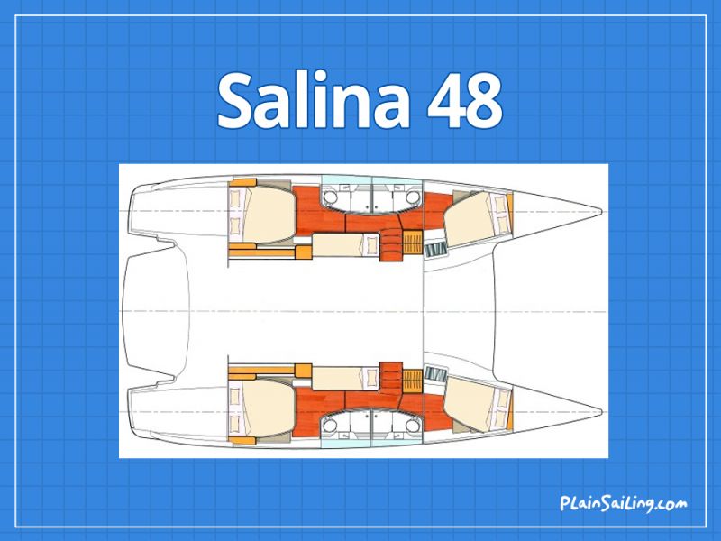 Floor Image of Fountaine Pajot Salina 48