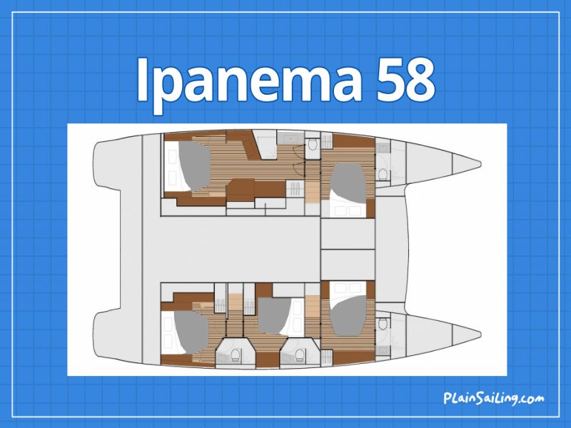 Floor Image of Fountaine Pajot Ipanema 58