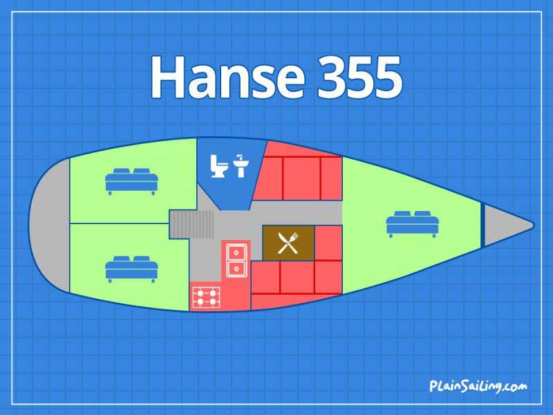 Floor Image of Hanse 355