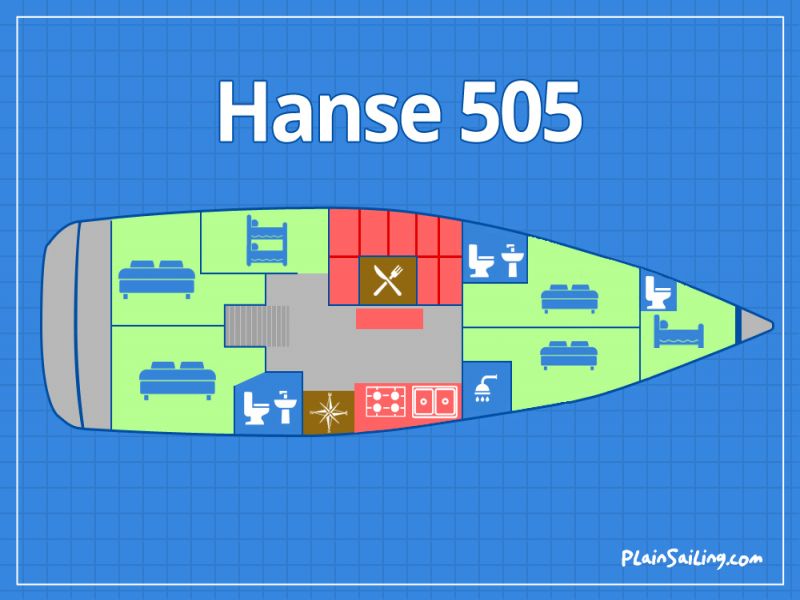 Floor Image of Hanse 505