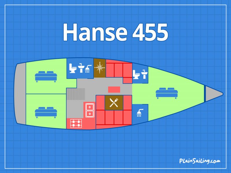 Floor Image of Hanse 455