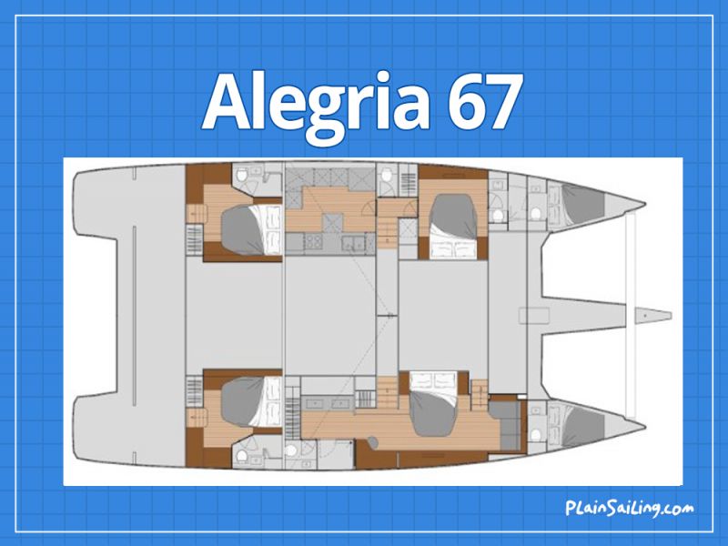 Floor Image of Fountaine Pajot Alegria 67