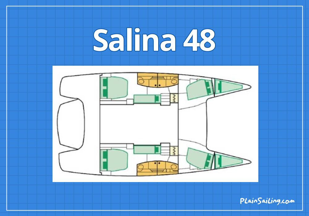 Floor Image of Fountaine Pajot Salina 48