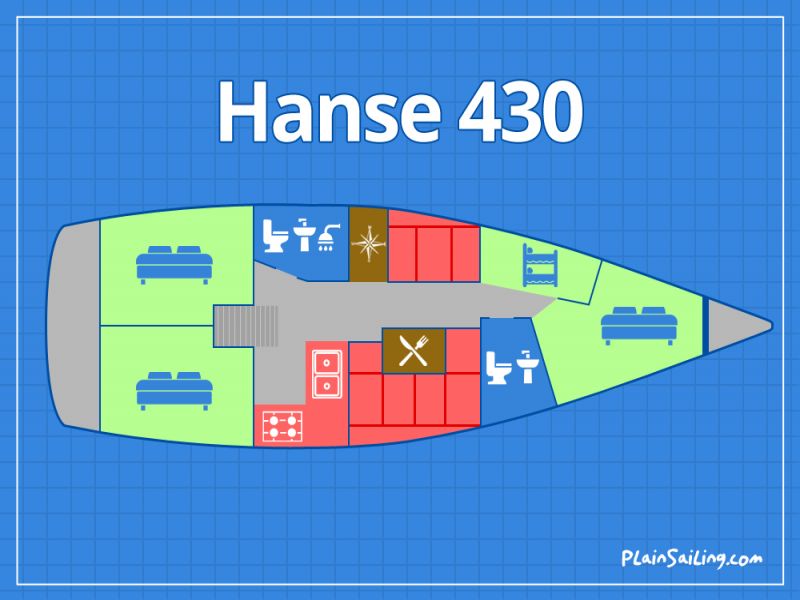 Floor Image of Hanse 430