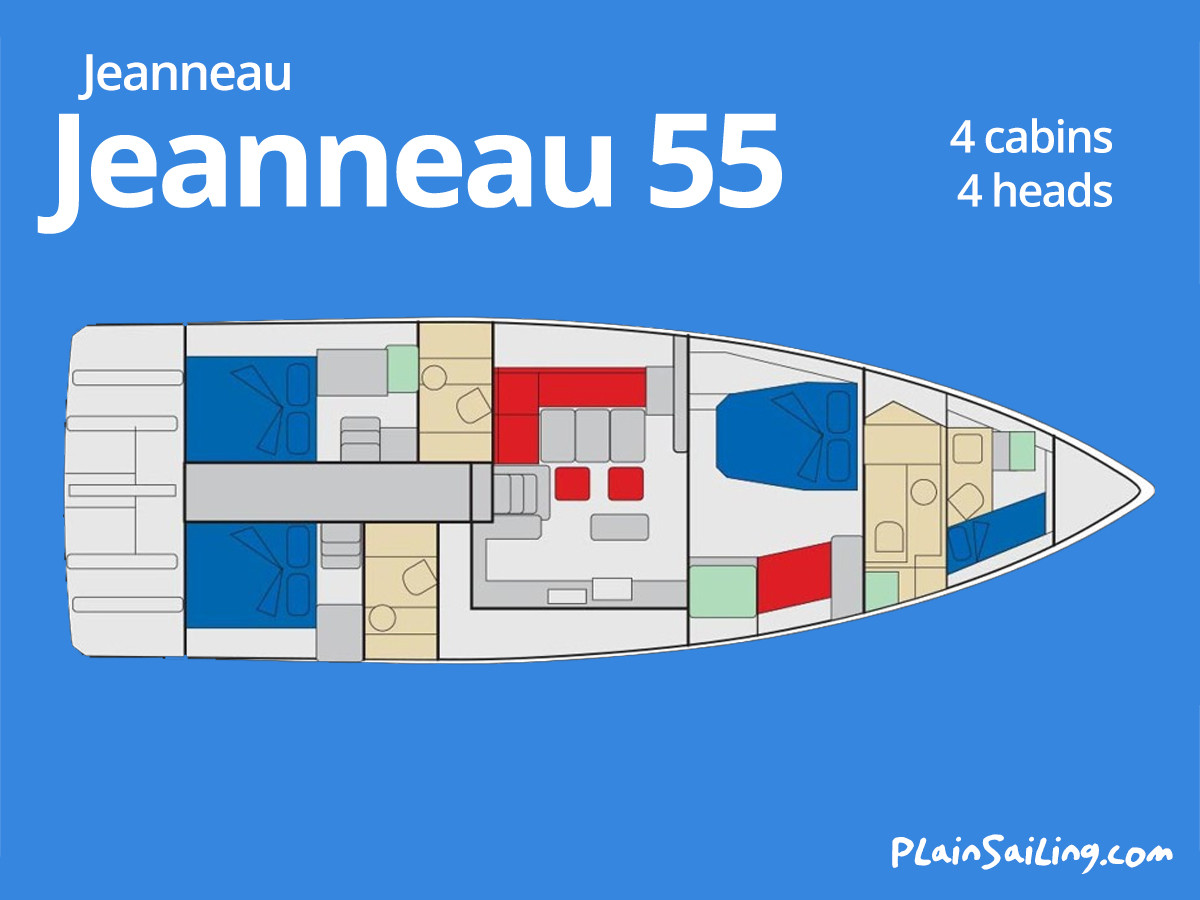 Floor Image of Jeanneau 55