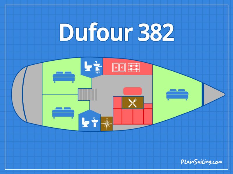 Floor Image of Dufour 382