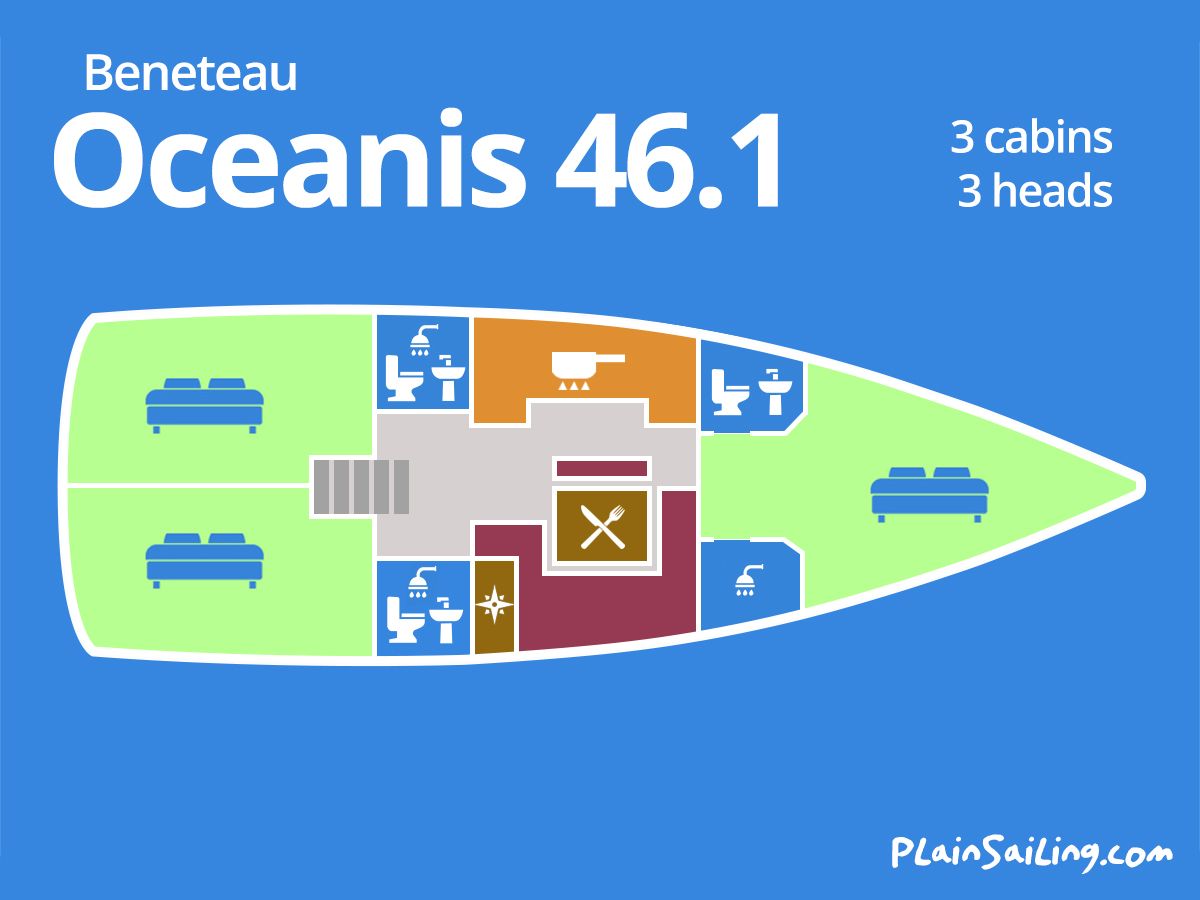 Floor Image of Oceanis 46.1