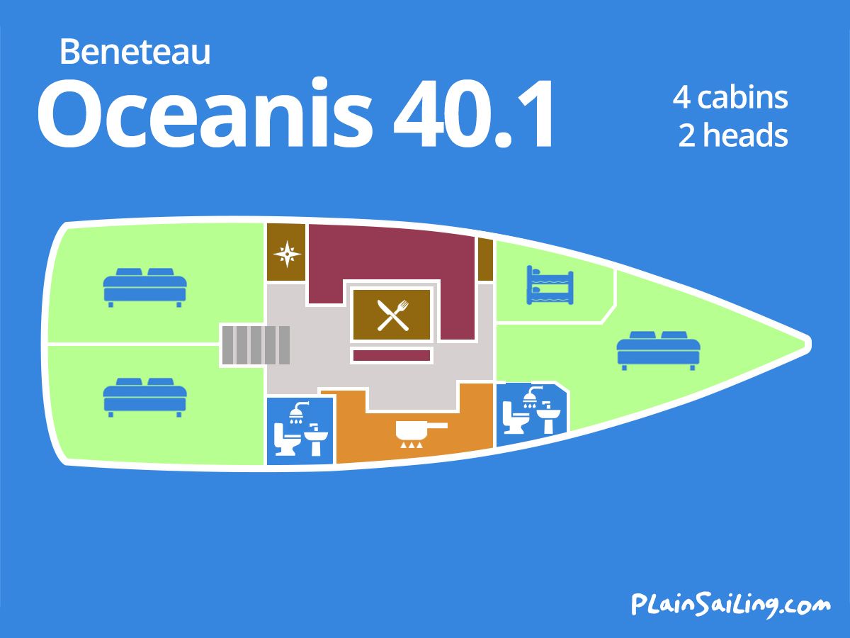 Floor Image of Oceanis 40.1