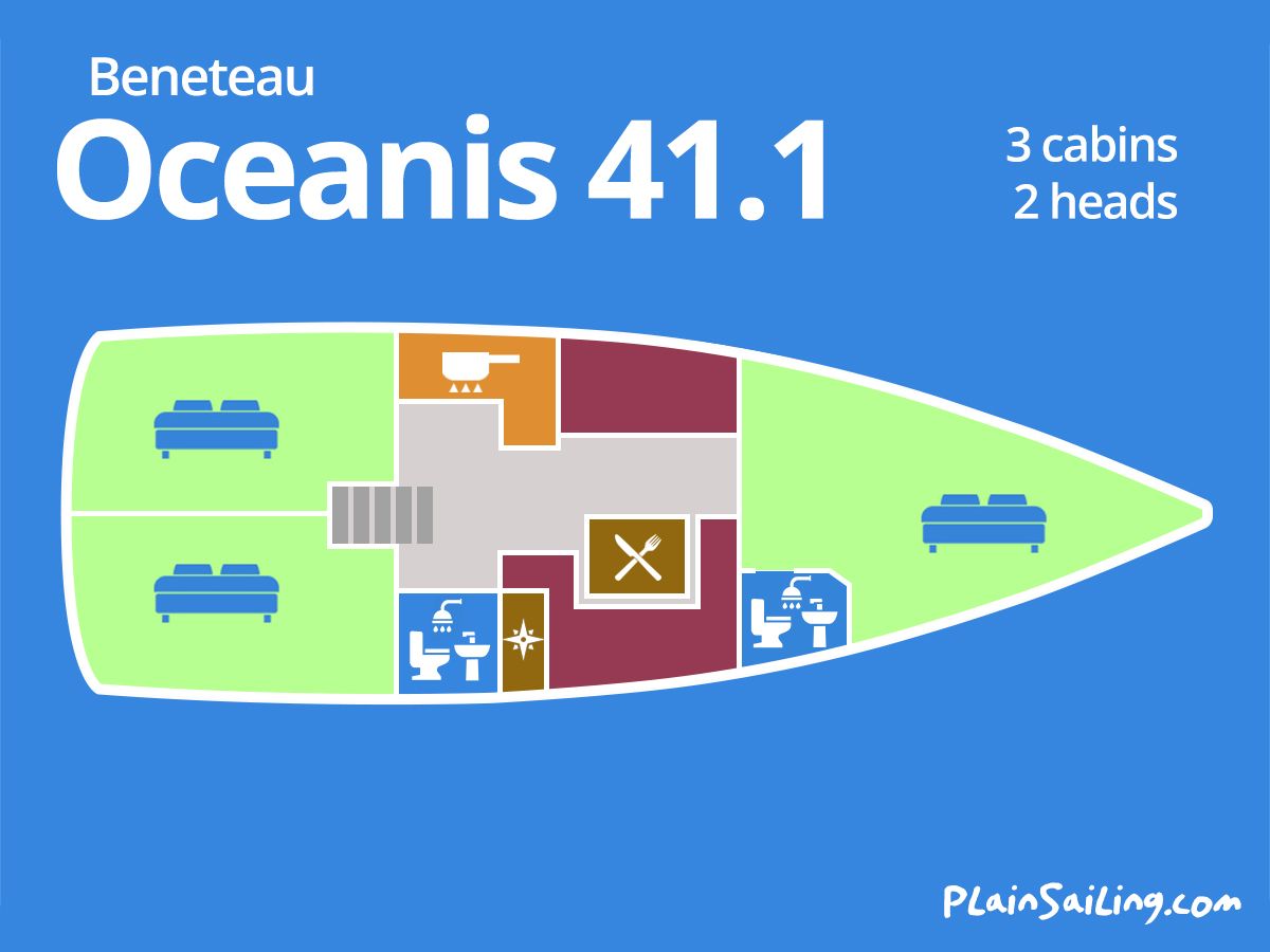 Floor Image of Oceanis 41.1