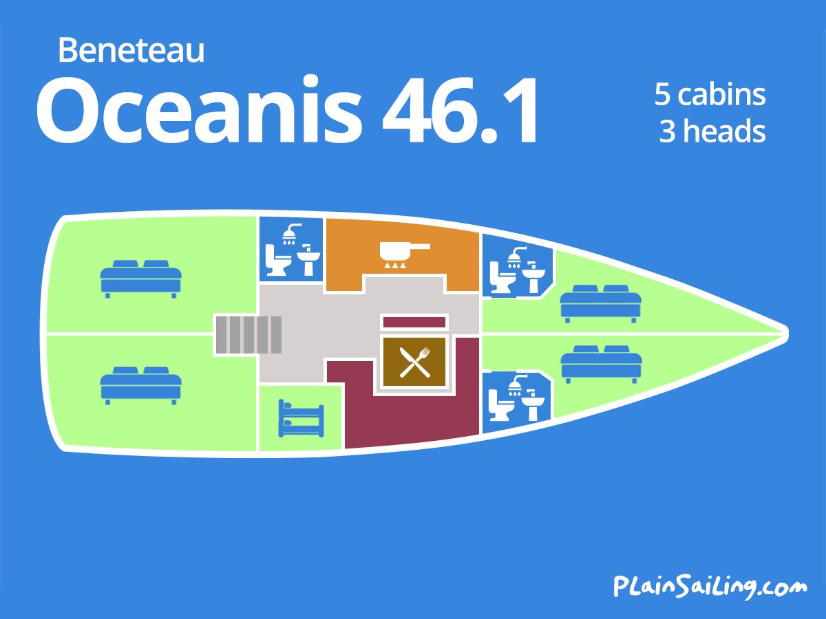 Floor Image of Oceanis 46.1
