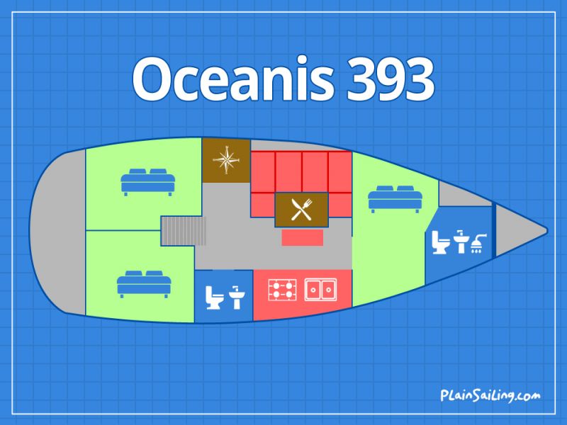 Floor Image of Oceanis 393